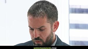 risky fun with creampie.