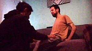 Intense massage leads to tasting dick passionately