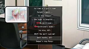 sister gives blowjob under counter at work in ntr online part 9