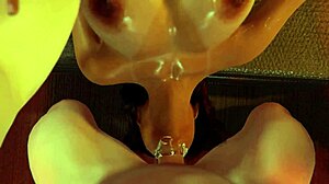 3D VR Porn: Busty Brunette Teen Fucks with Cum in Mouth Teaser