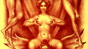 i love this vintage erotic illustration