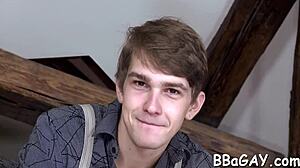 Gay Guy Sucks Big Cock!