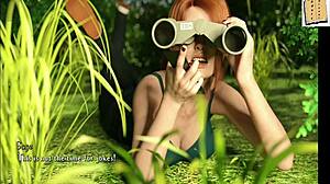 in being a dik 17, exploring the dik route with amateur characters in a cartoon setting.