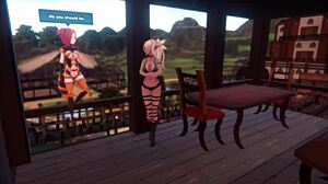 Monster Girl Island Hentai Game Ep 9 Features Sexy Doll Dance