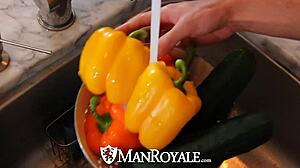 Alex Woods and Santiago Figueroa's hot anal scene in high definition