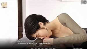 Visual novel game walkthrough for University of problems 165