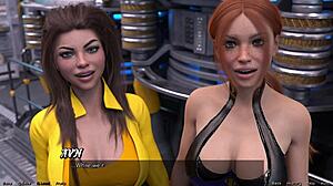 Stranded in Space 100: Upcoming Drama with Hot Step Sisters Unfolds