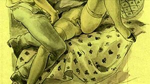 i love this vintage erotic illustration