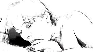 Cartoon Nympho Delivers Wild Handjob Action In Take On Me Scene