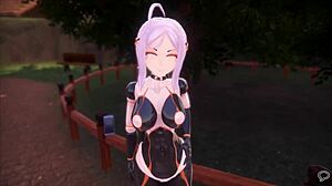 Monster girl island game with sexy sex doll action