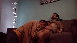 Intense massage leads to tasting dick passionately