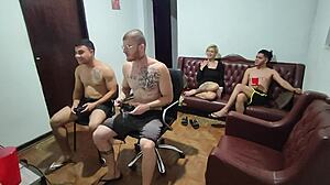 it was just a video game but ended with bareback fucking