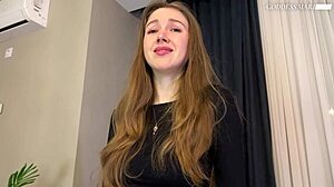 Russian goddess humiliates beta male in a rather embarrassing manner
