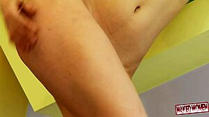 Sweet Carla brings retro erotic vibes with big slutty tits