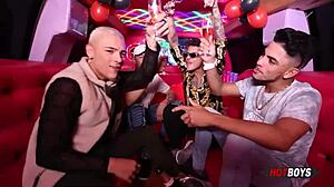 I celebrated my birthday with an orgy in the limousine!