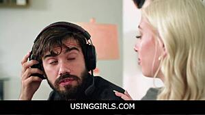 Big tits blonde teen free for boyfriend