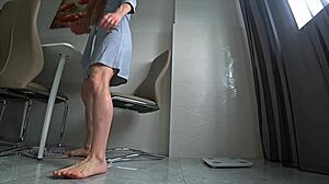 amazing BRUNETTE POLICE WOMAN in high heels FUCKS stopped guy COWGIRL STYLE