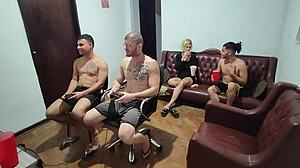 it was just a video game but ended with bareback fucking