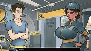 Beautiful babes in 3D animated porn movie Deep Vault 69: Fallout – Part 2