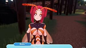 Monster Girl Island Hentai Game Ep 9 Features Sexy Doll Dance