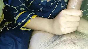 Beautiful Indian wife satisfies her hunger for cum and more