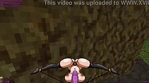 Slooter Hentai Game Ep 1, Futanari Barbarian Fucks Monster Girls!