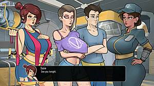 Beautiful babes in 3D animated porn movie Deep Vault 69: Fallout – Part 2