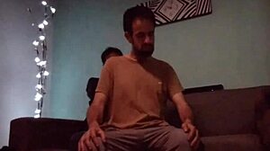 Intense massage leads to tasting dick passionately