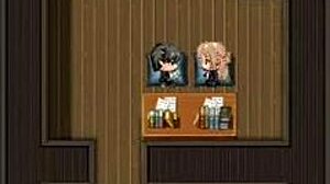 sister gives blowjob under counter at work in ntr online part 9