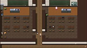 sister gives blowjob under counter at work in ntr online part 9