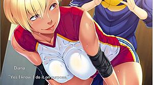 Kasshoku bitch hitozuma seiyoku kaishou ep1's wet and intense fuck.