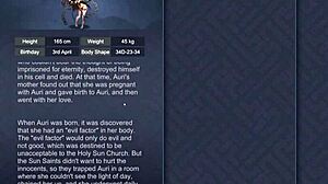 Watch Auris Tease That Cock With Her Foot!