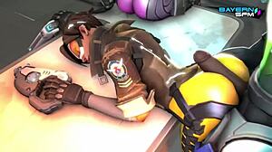Tracer's Bbc Addiction: Interracial Hentai With Monster Cock In 3d Anime Scenes.