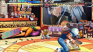 brian takes on shokuhou in a wild animated cumshot clash