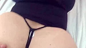 Curvy Colombian milf dressed as witch fucks husband's boss without condom on Halloween.