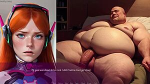 Unsatisfied Wife Sucks Friend in 3D Hentai!