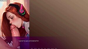 Unsatisfied Wife Sucks Friend in 3D Hentai!