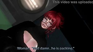 White Slut Sucks In Secondlife