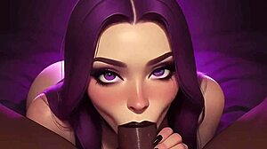 Cum in my mouth, gothic cutie craves BBC POV!