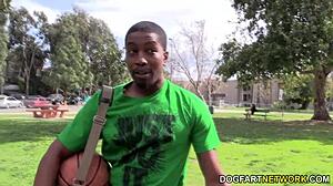 Tiffany Kohl Seduces Daddy’s New Black Star Player with Tight Pussy