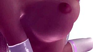 Princess Peach Dildo Ride With Monster Cock