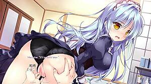 hime to otome no yakimochi love scene with subtitle