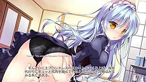 hime to otome no yakimochi love scene with subtitle