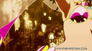 Anime Fan Service with Suisei no Gargantia DXD Belly Dancing Girls