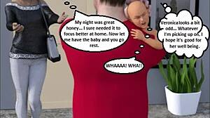 cheating milf hotwife in wild 3d comics