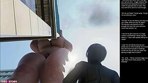 I’m Blown Away by Big Apple Small Gesture 3D Cartoon Sex!