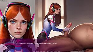 Unsatisfied Wife Sucks Friend in 3D Hentai!