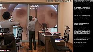 I’m Blown Away by Big Apple Small Gesture 3D Cartoon Sex!