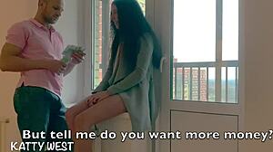 Anal sex for money with young neighbor Katty West