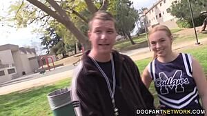 Tiffany Kohl Seduces Daddy’s New Black Star Player with Tight Pussy